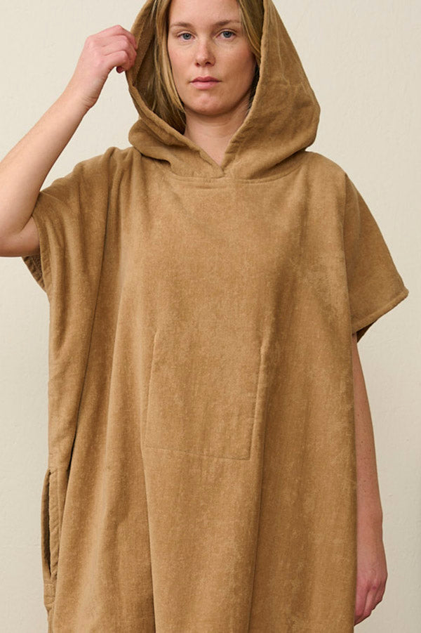 Poncho aus Bio-Baumwolle – Unisex