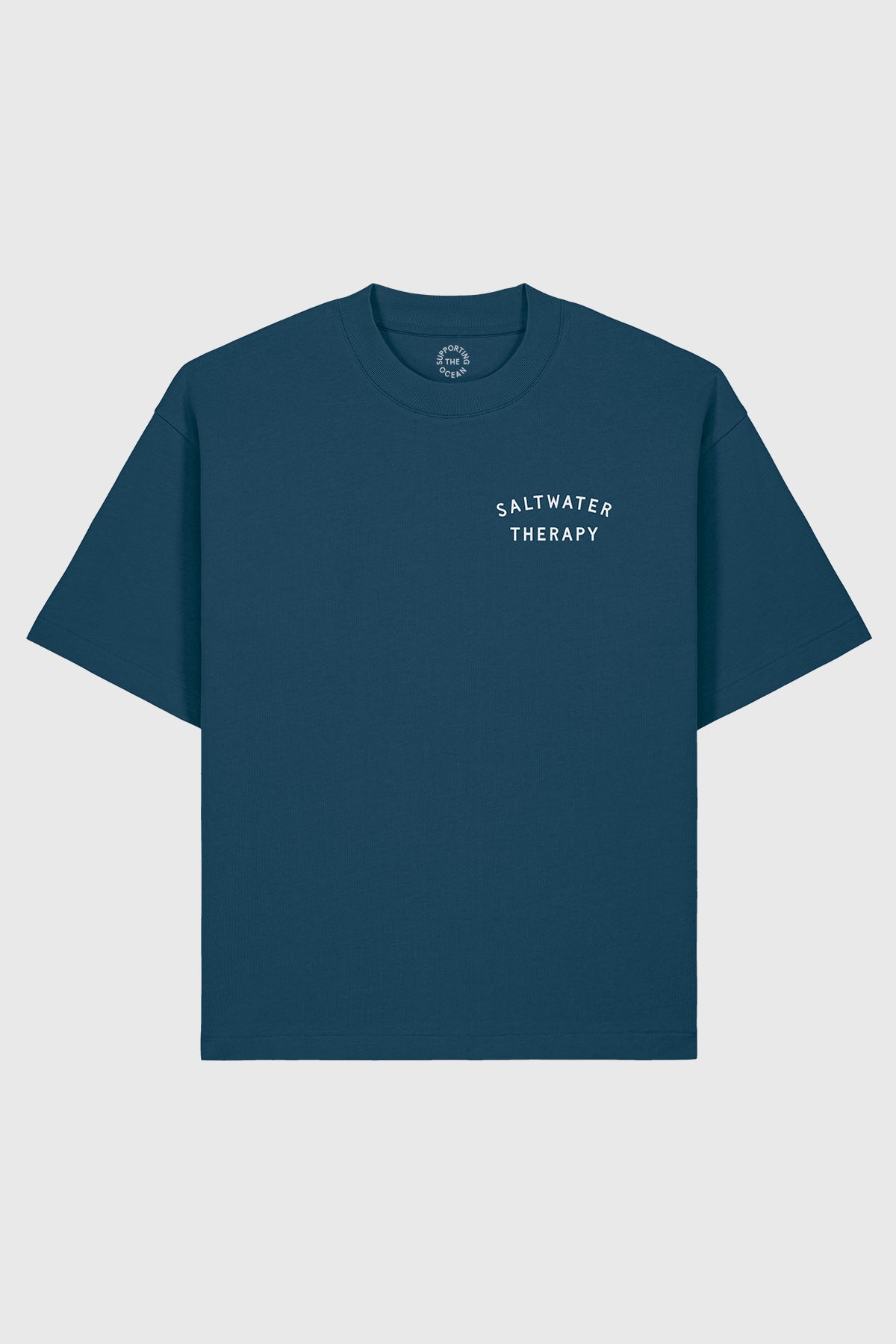 Heavy Weight Boxy Tee "Saltwater Therapy"