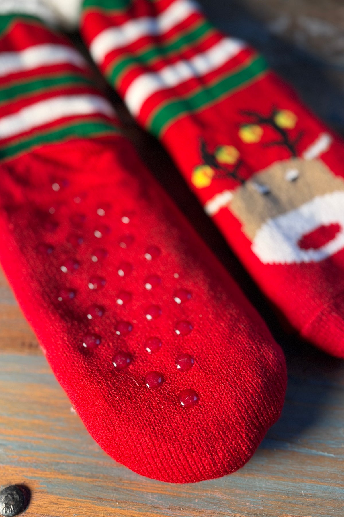 Kuschelige Socken (rutschfest)