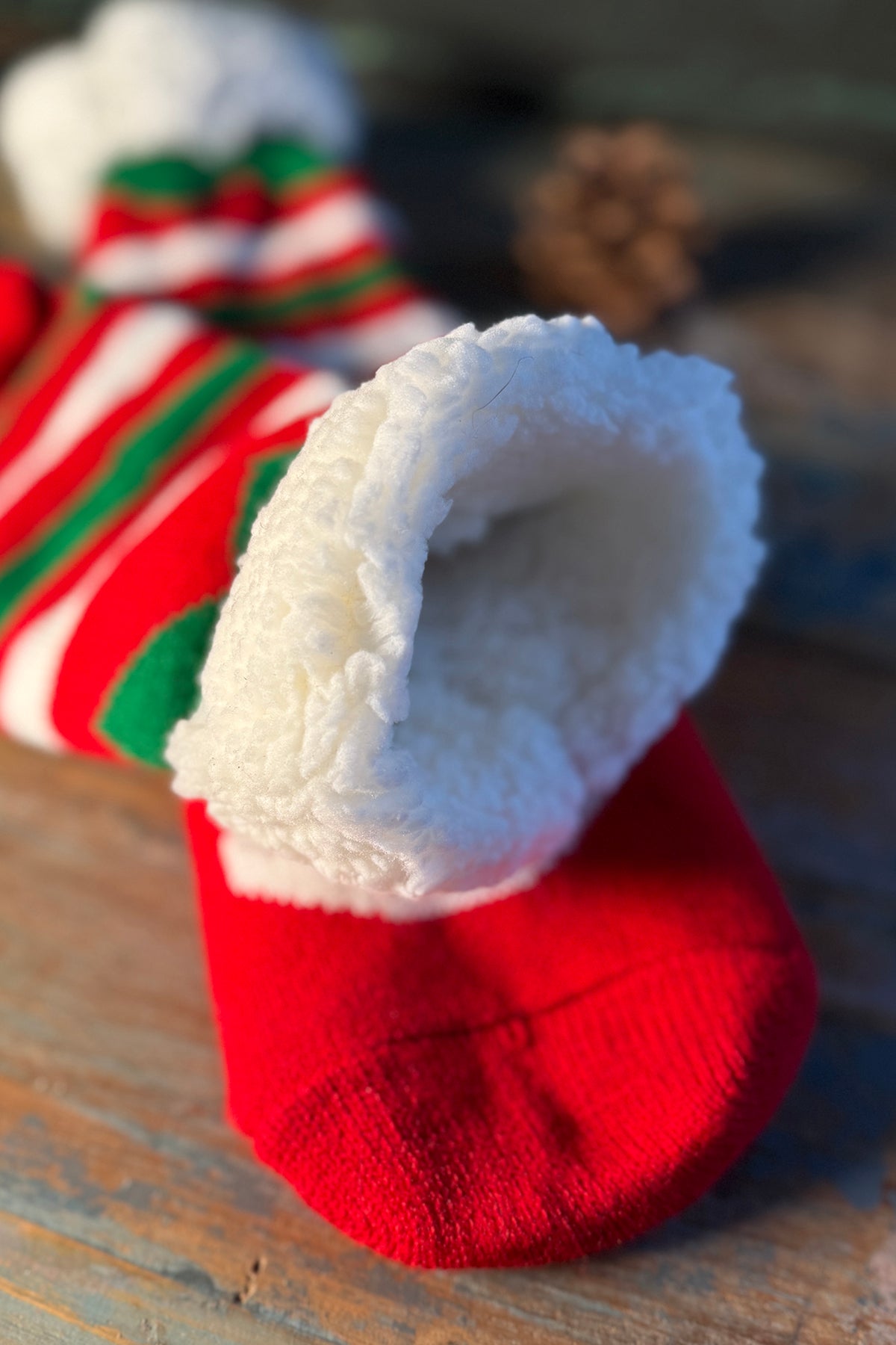 Kuschelige Socken (rutschfest)
