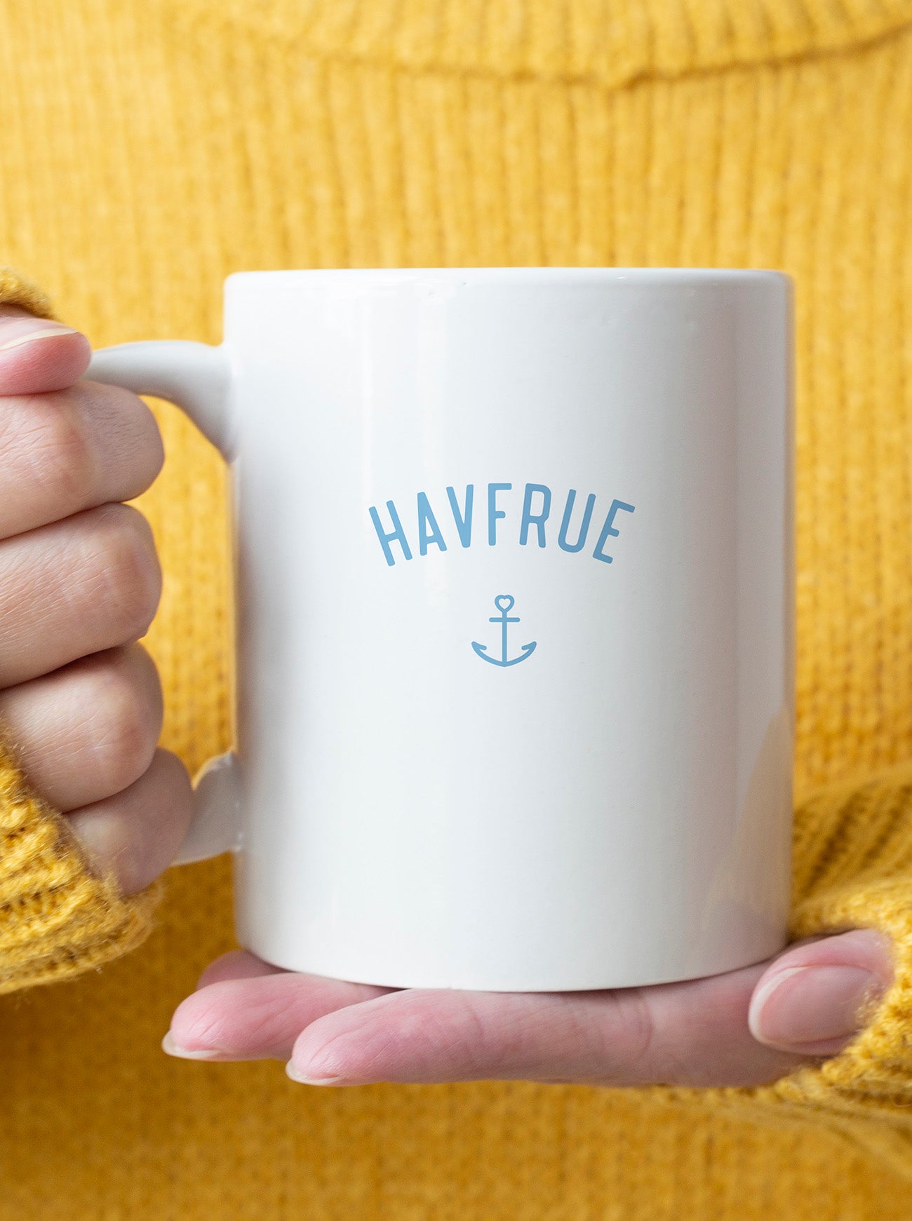 Keramikkrus med navn - Hjemhavn Custom Krus