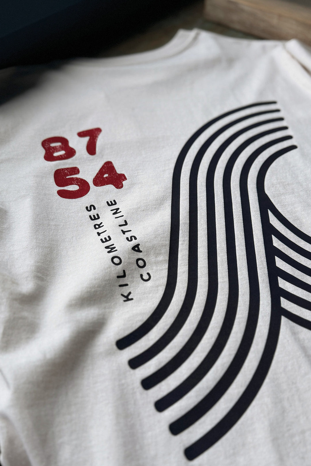 T-Shirt "8754 KM of Coastline"