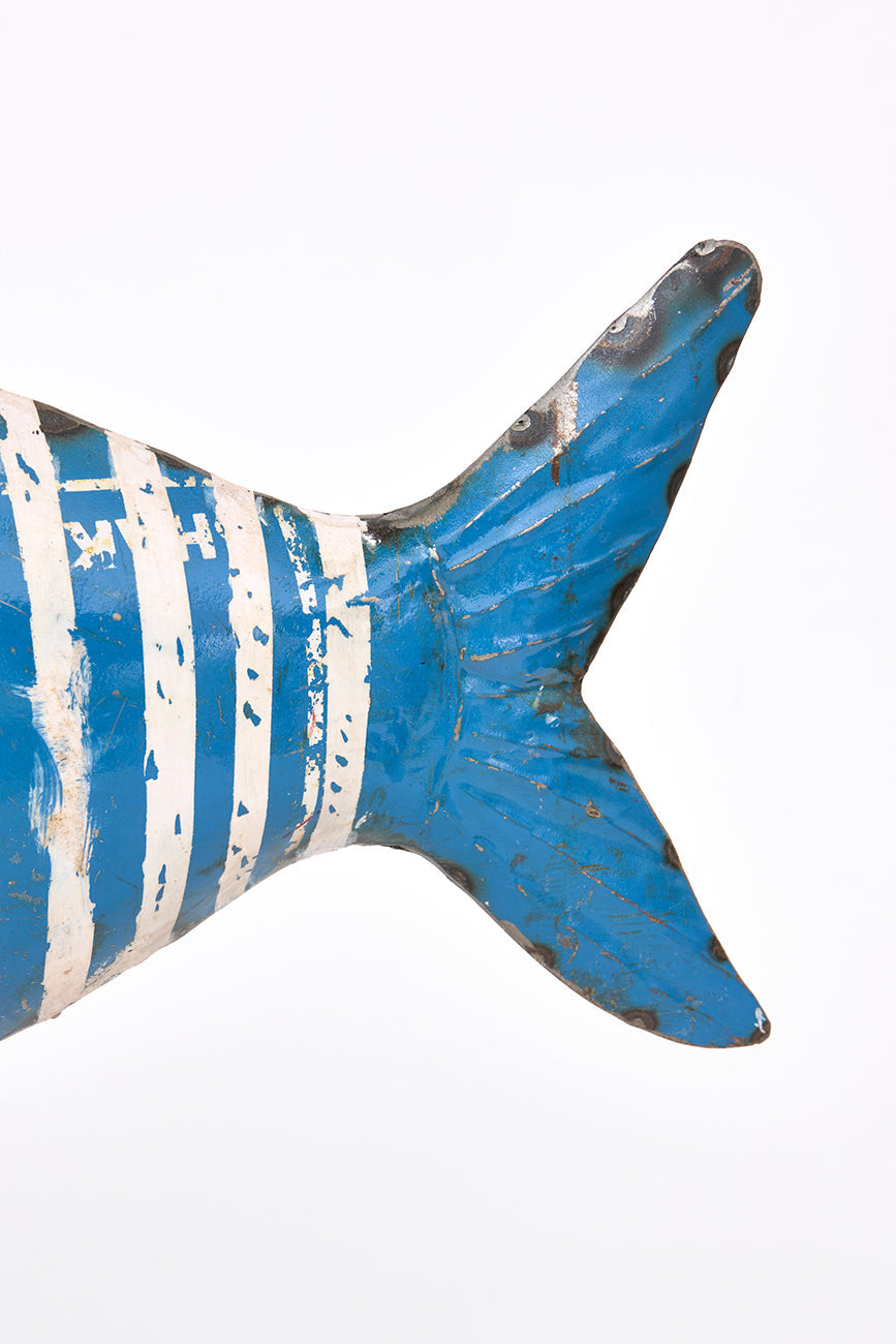 Fisk på fod - Recycled Metal