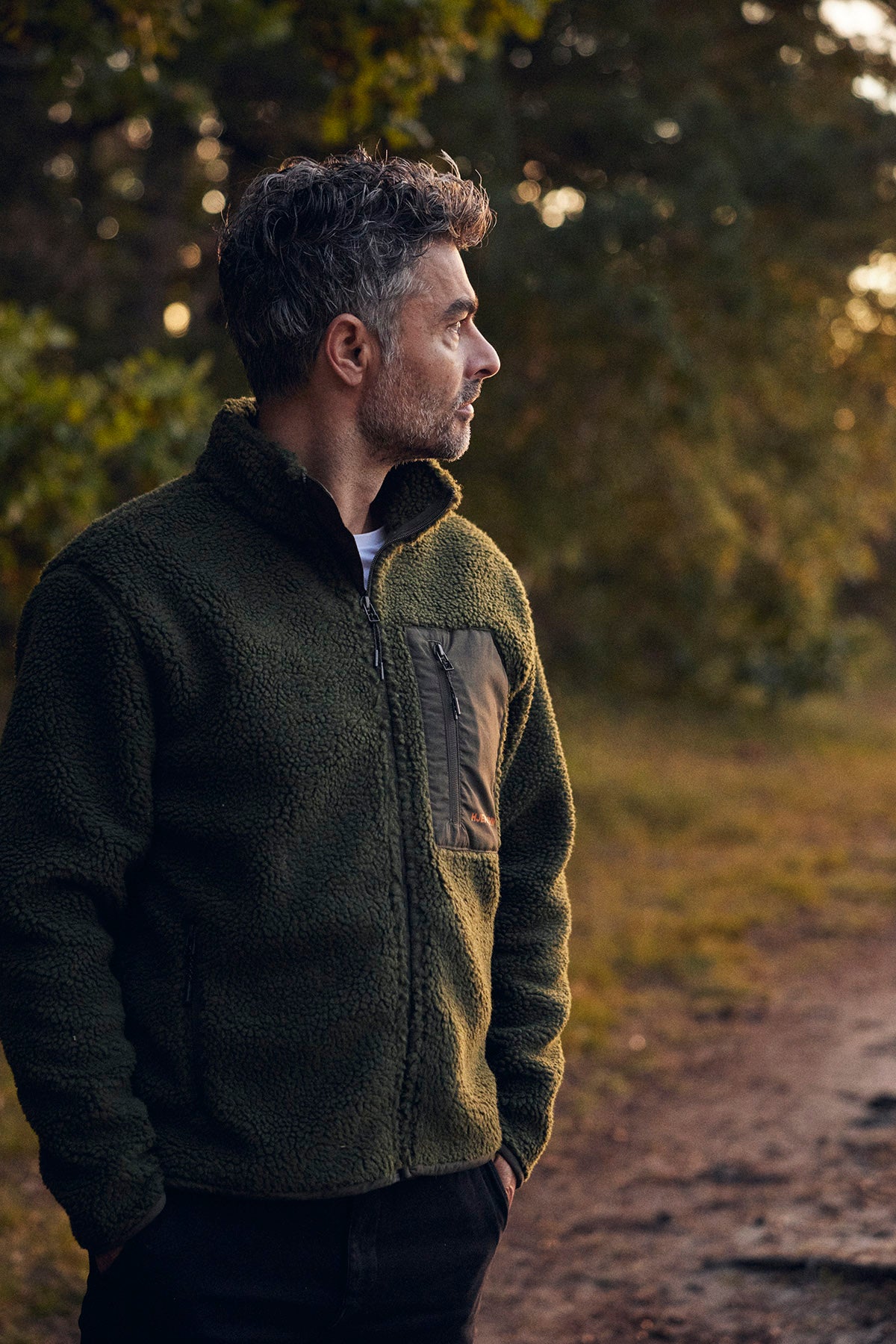 Sherpa-Jacke - Green
