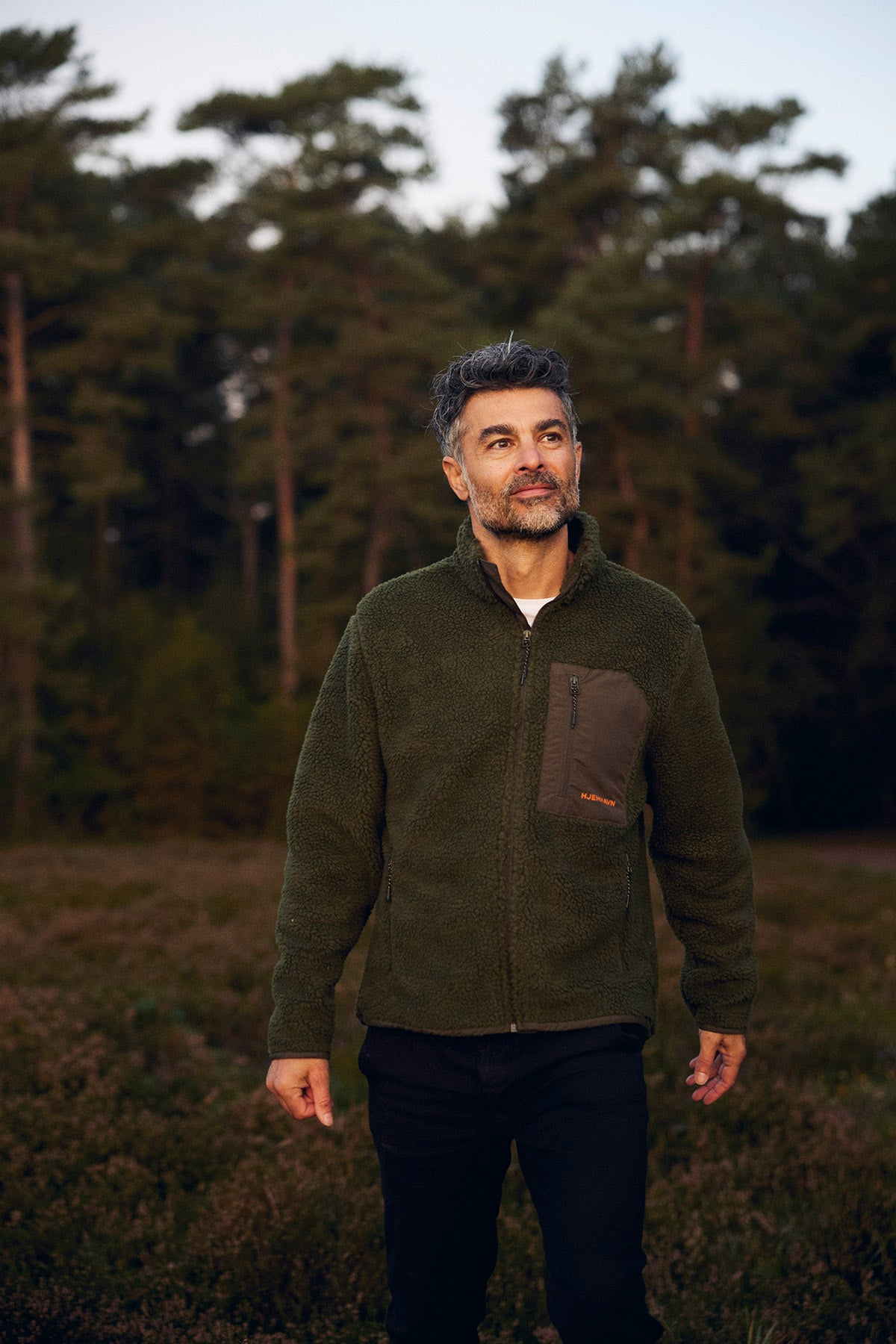 Sherpa-Jacke - Green
