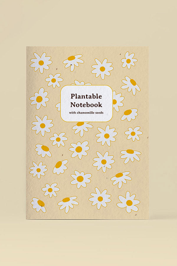 Pflanzbares Notizbuch „Kamille“
