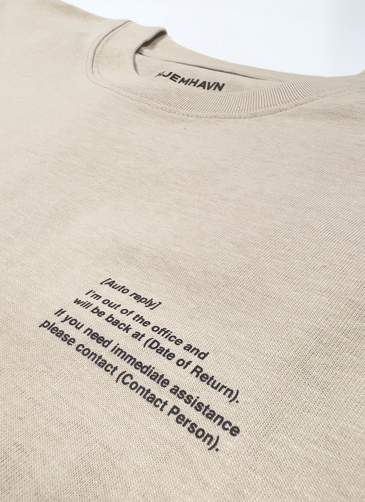 Loose Tee "Autoreply"