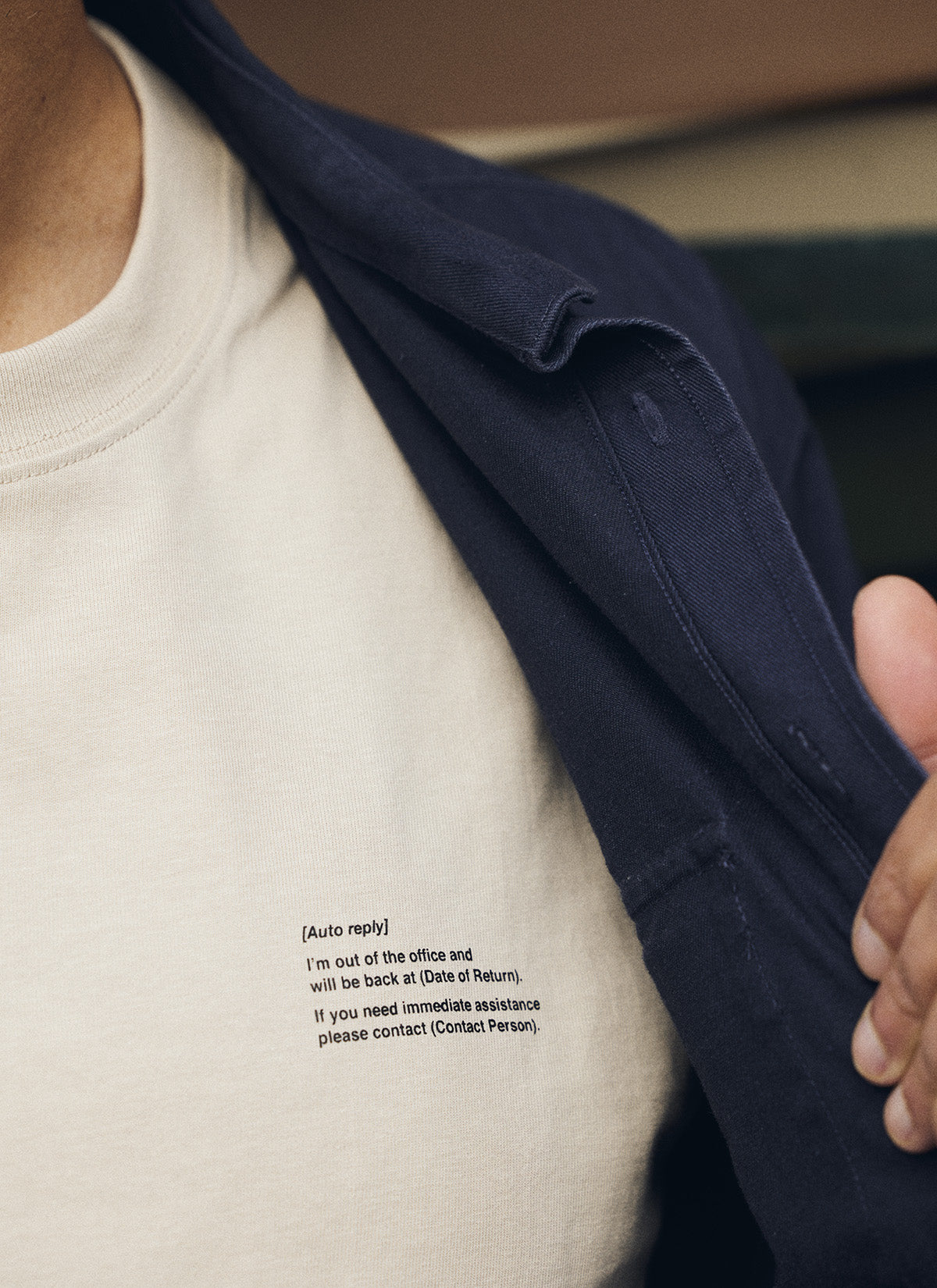 Loose Tee "Autoreply"