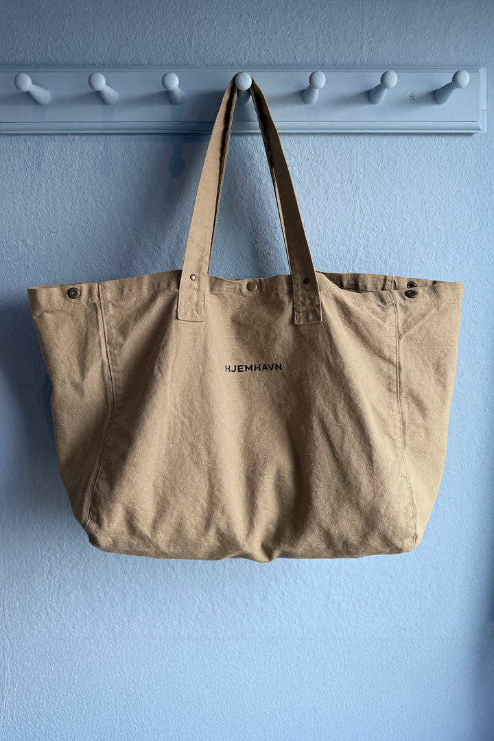 Faded Shopper Bag "Hjemhavn"