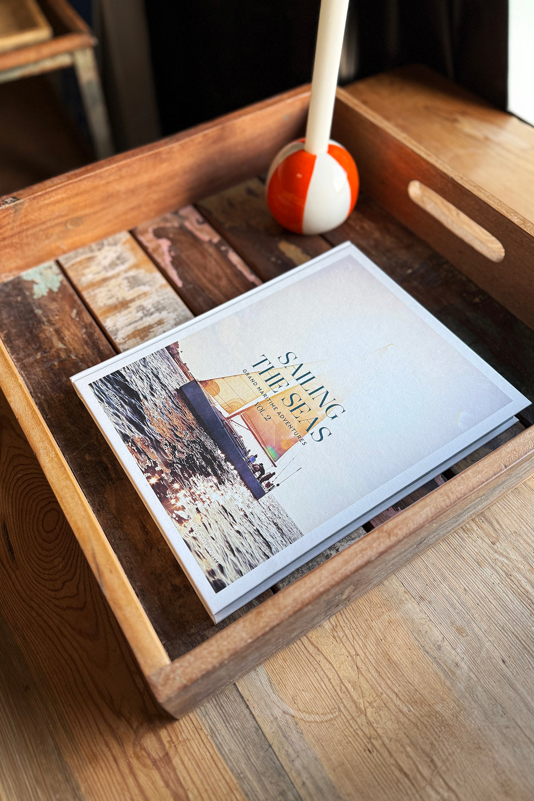 Serviertablett - Recyceltes Holz