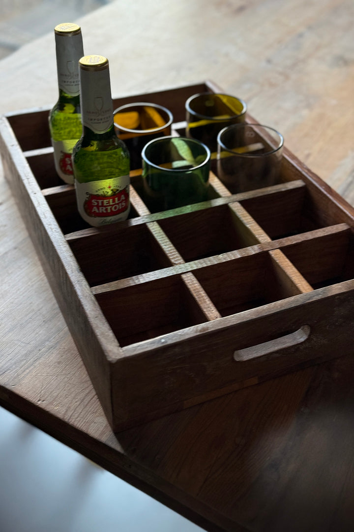 Limonaden-Holzkiste - Recyclingholz