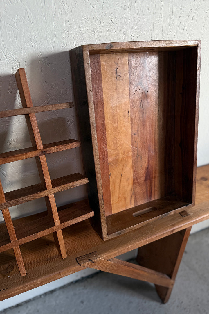 Limonaden-Holzkiste - Recyclingholz