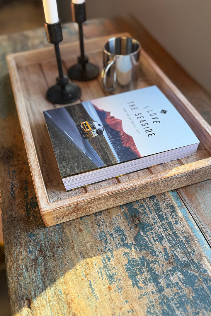 Holztablett - Recyclingholz