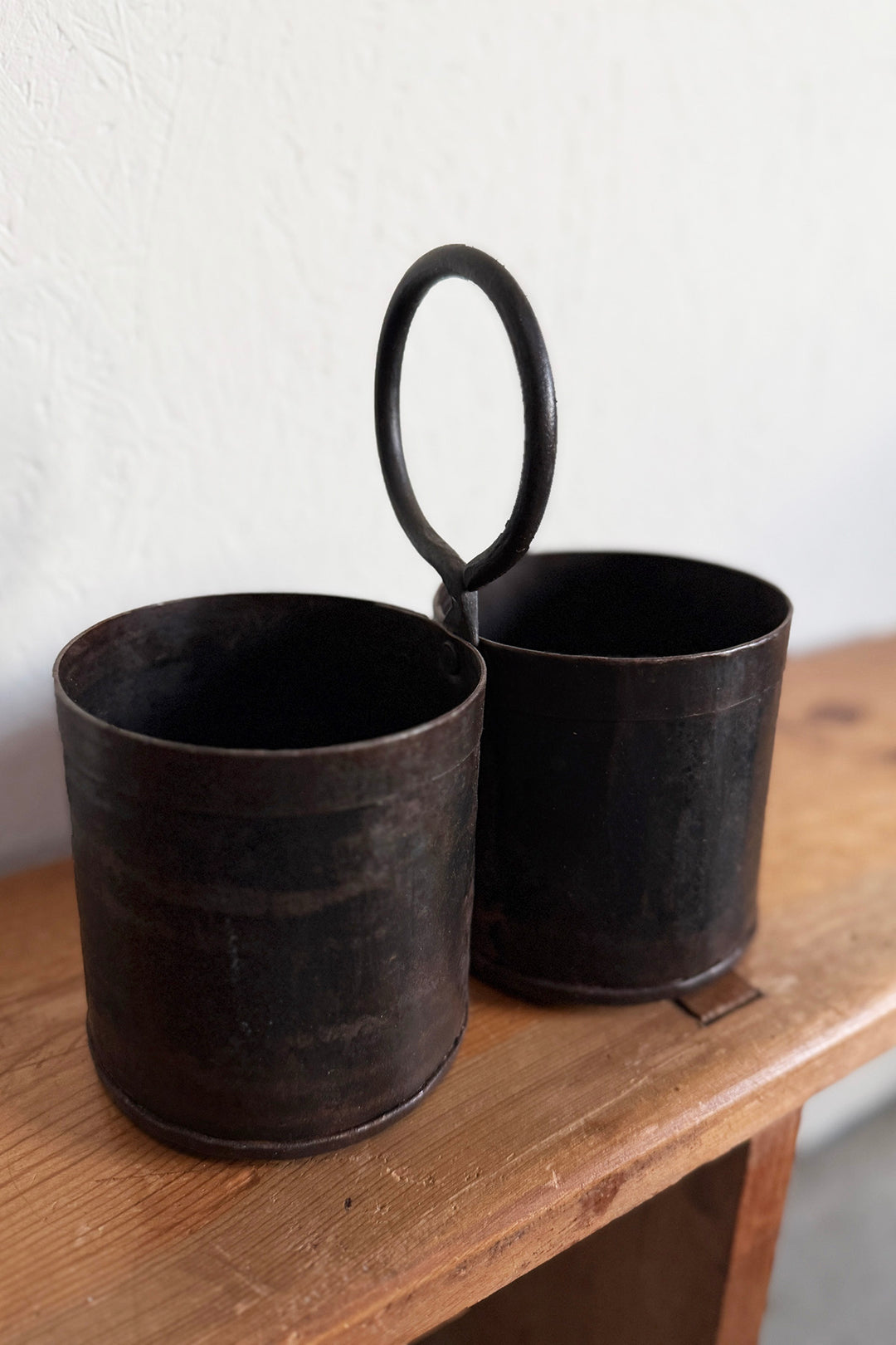 Besteckbehälter - Recyceltes Metall