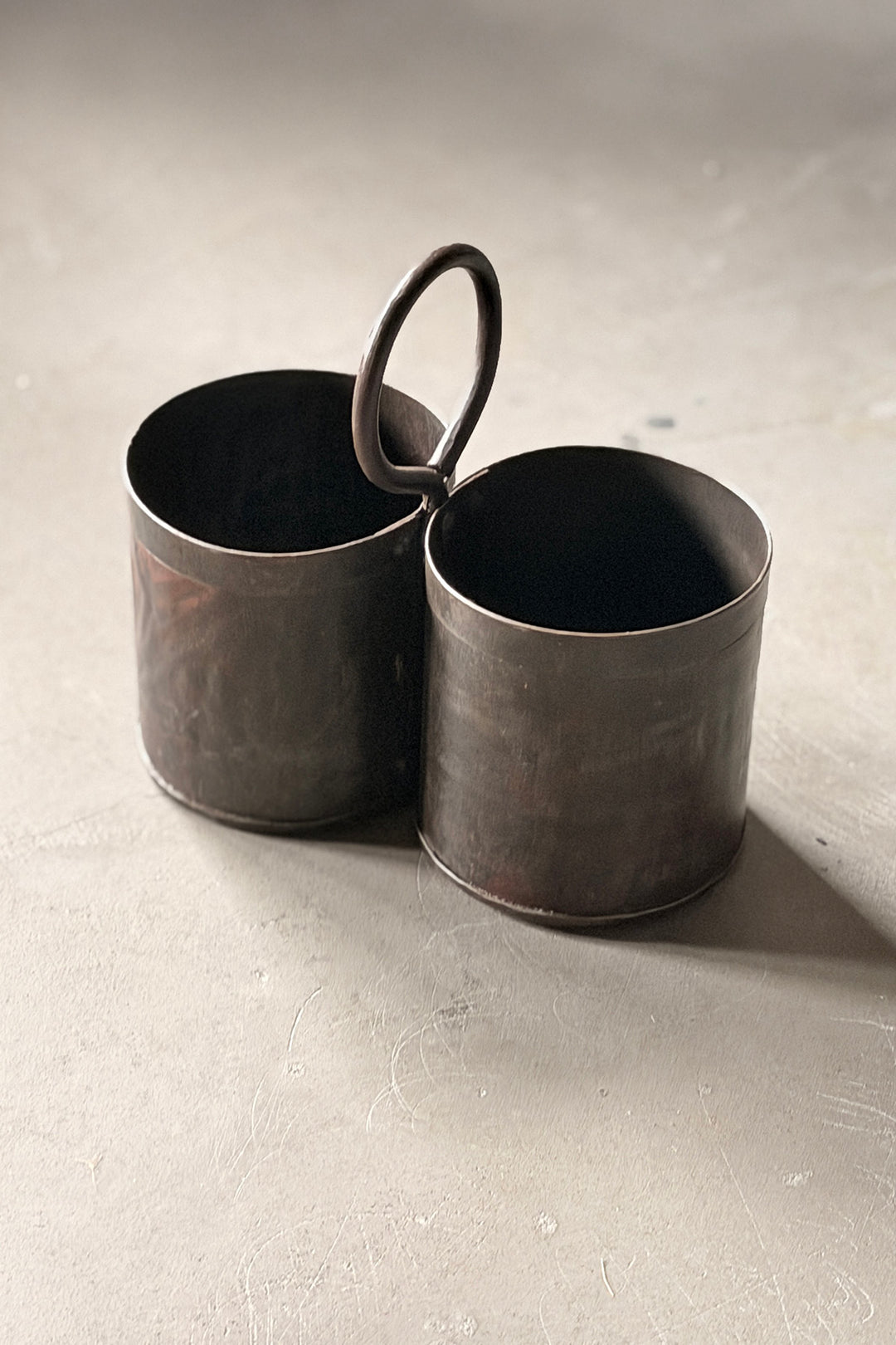 Besteckbehälter - Recyceltes Metall
