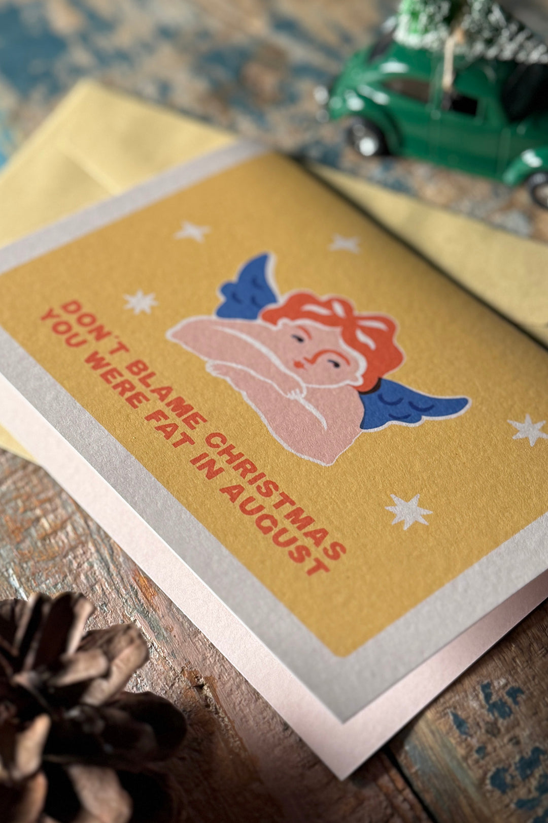 Weihnachtskarte (5er-Pack) "Harbor Angels"