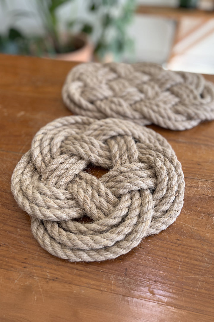 Untersetzer - Seilknoten