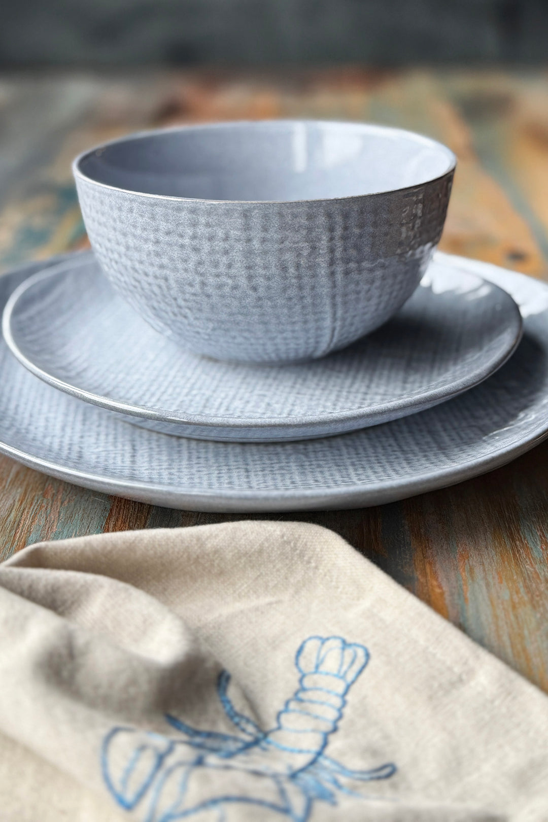 Skål "Woven Textile"