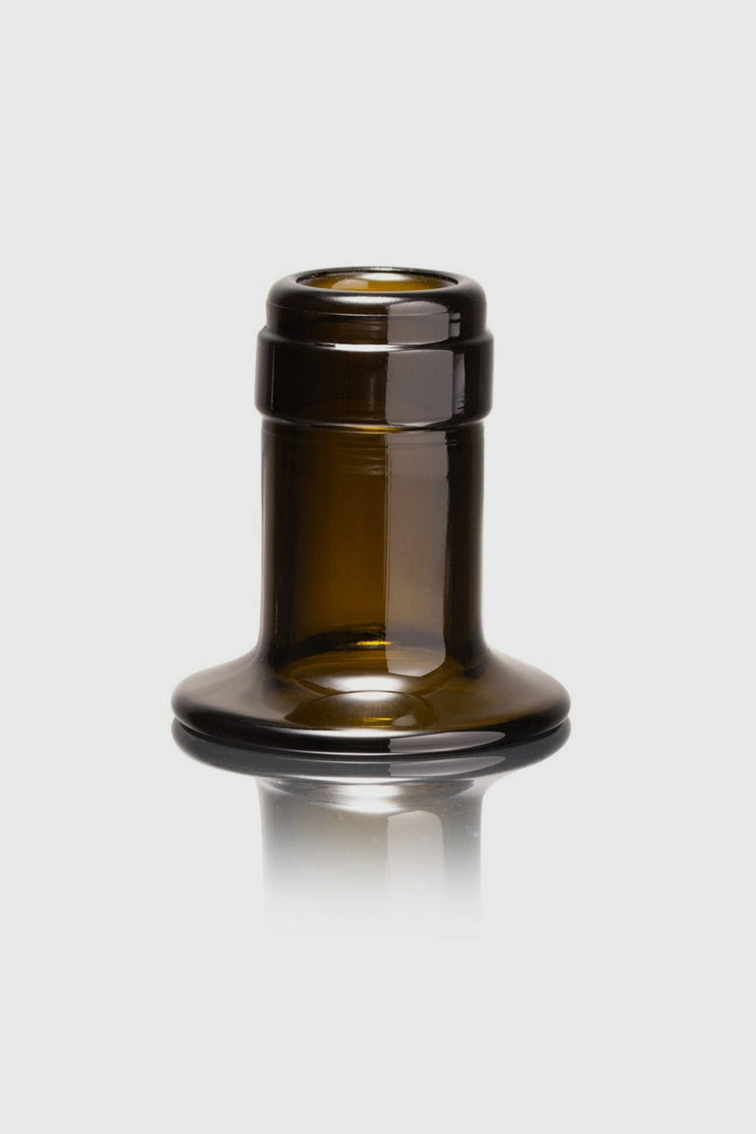 Kerzenständer aus Weinflaschen - Upcycling