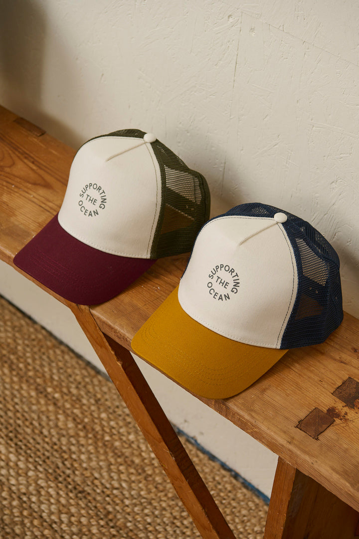 Cap "Supporting the Ocean" - Organic & Recycled