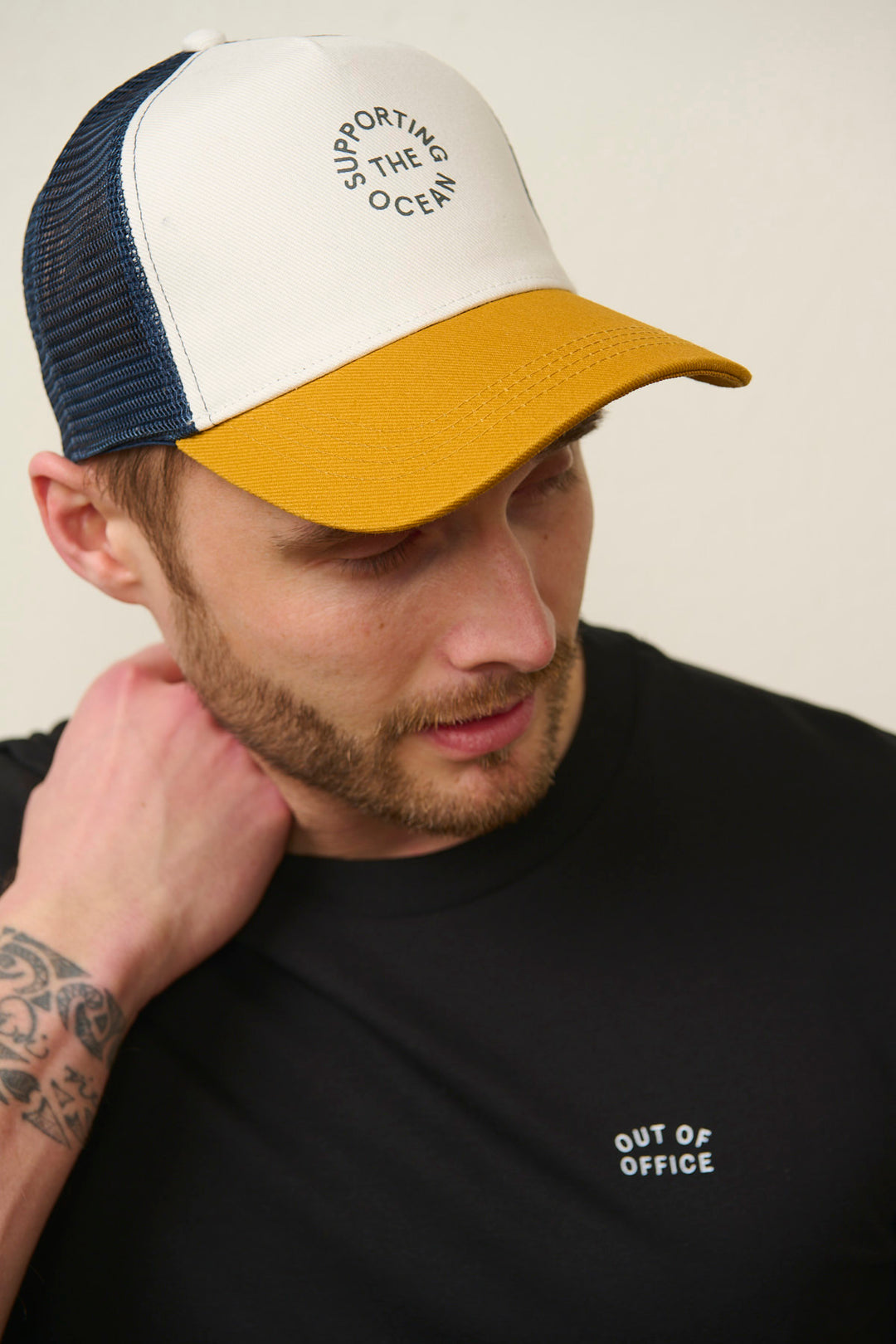 Cap "Supporting the Ocean" - Organic & Recycled