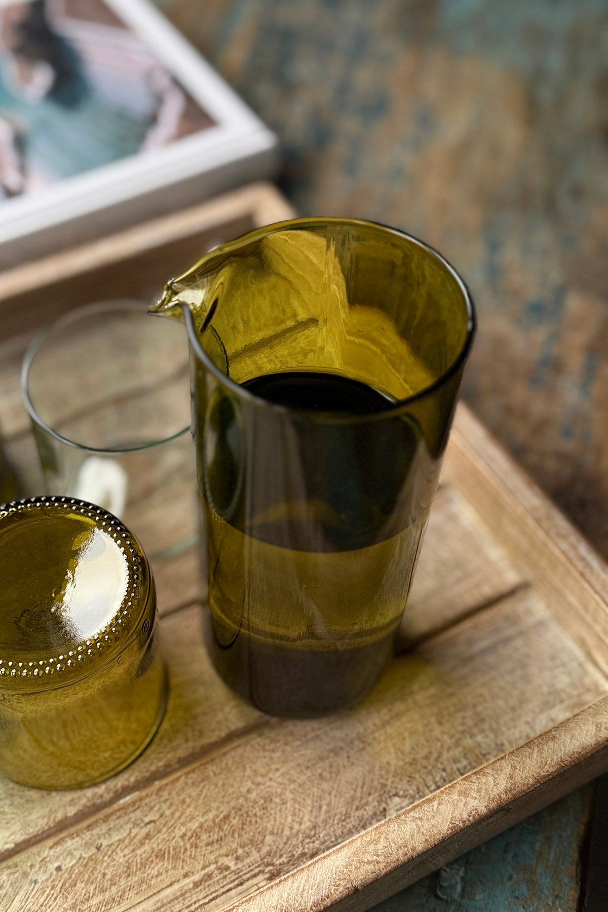 Kande fra vinflasker - Upcycling