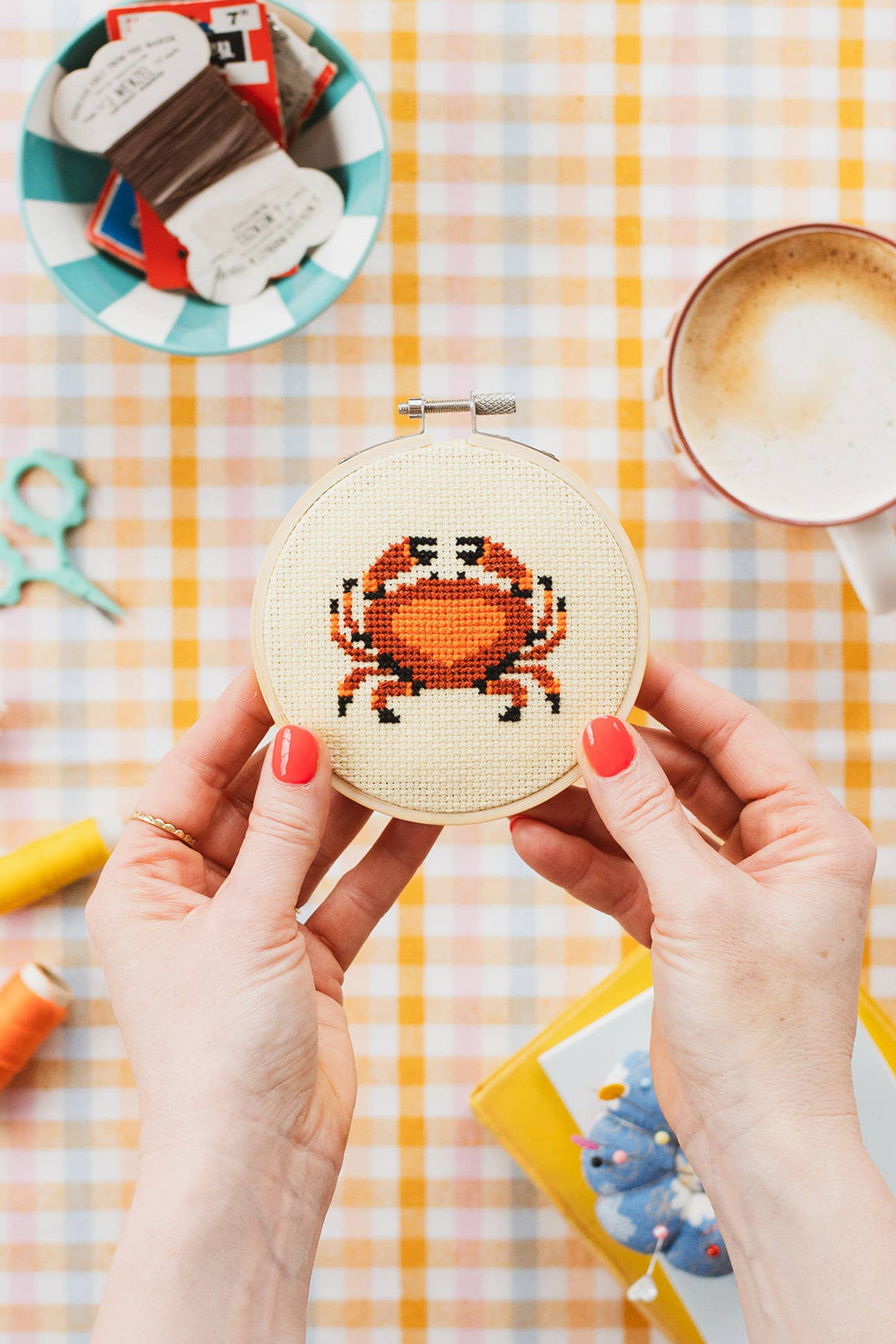 Broderi Kit "Krabbe"