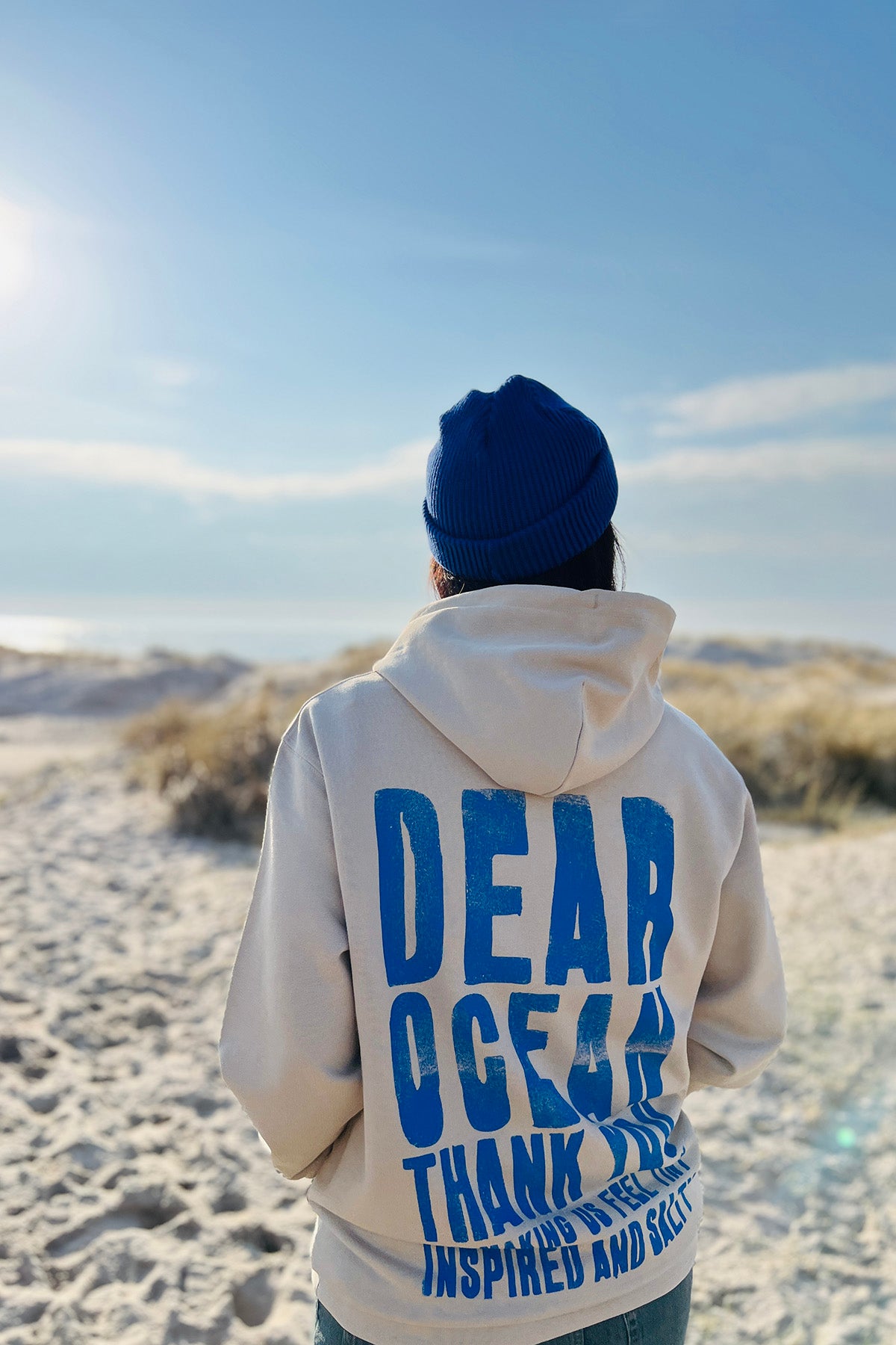 Kapuzenpullover „Dear Ocean“