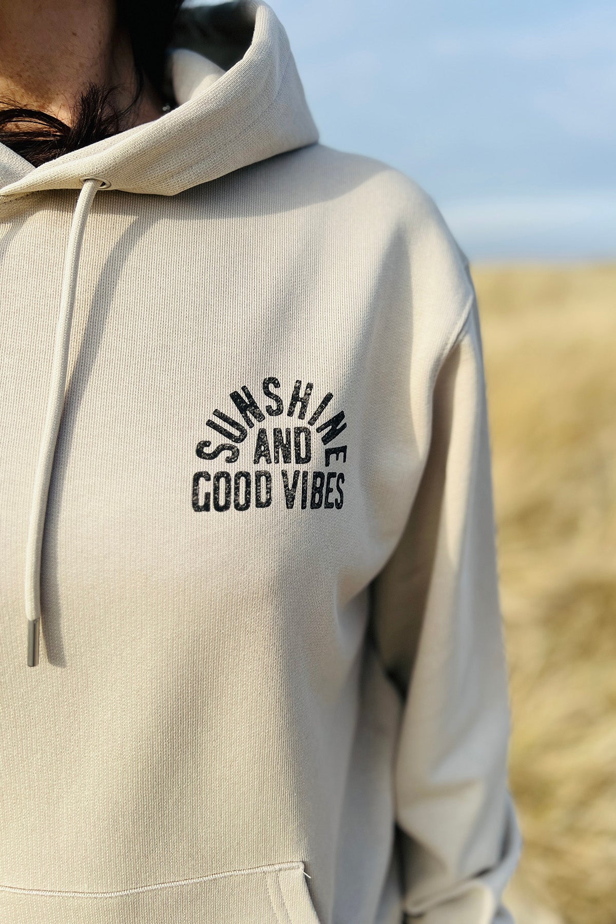 Hoodie "Sunshine and Good Vibes“