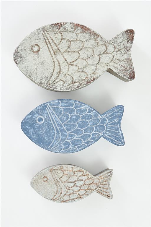Fischdosen aus Blech – 3er-Pack