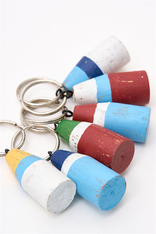 Schlüsselanhänger "Boje" - Holz