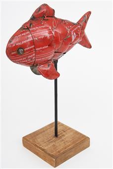 Fisch - Recyceltes Metall