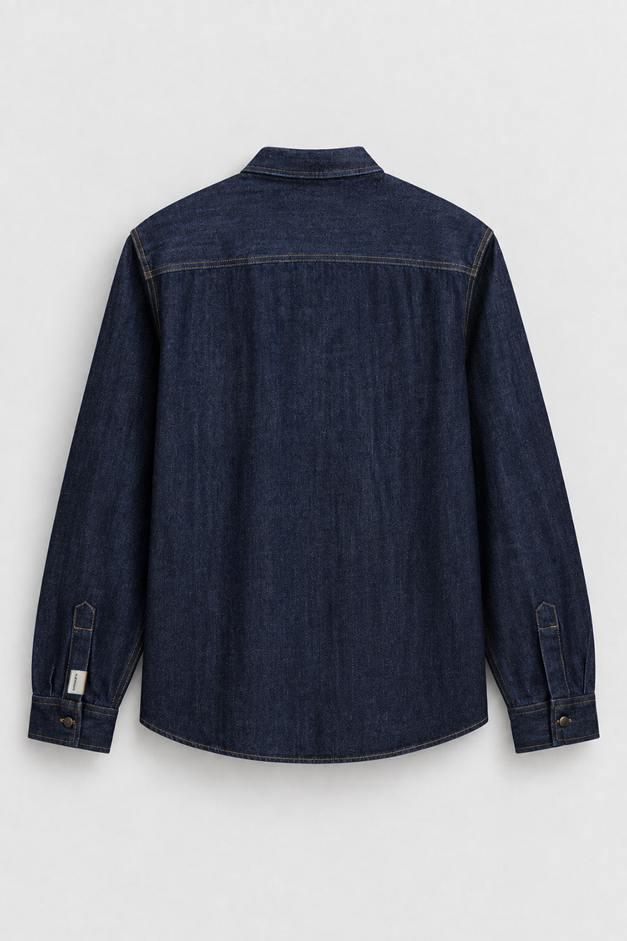 Rinsed Wash Denim Overshirt