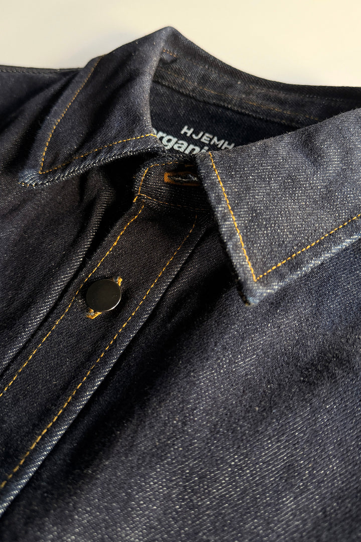Rinsed Wash Denim Overshirt