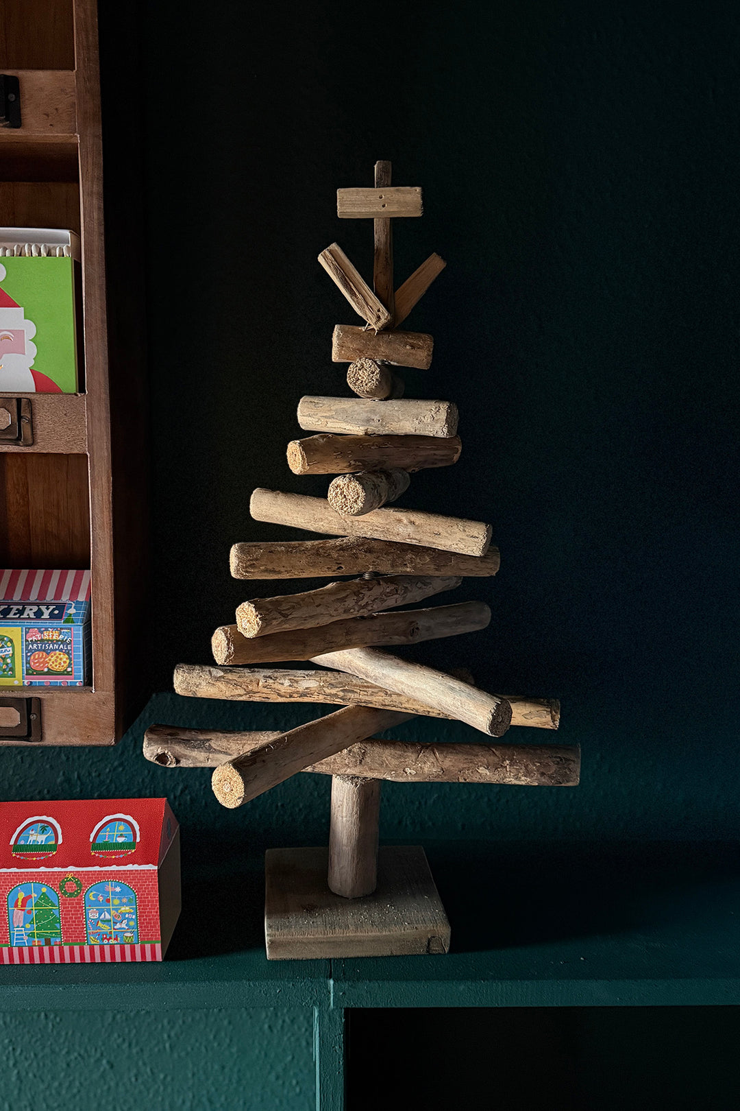 Treibholz-Weihnachtsbaum – 50 cm