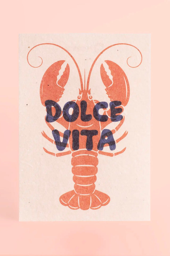 Plantbar postkort "Dolce Vita"