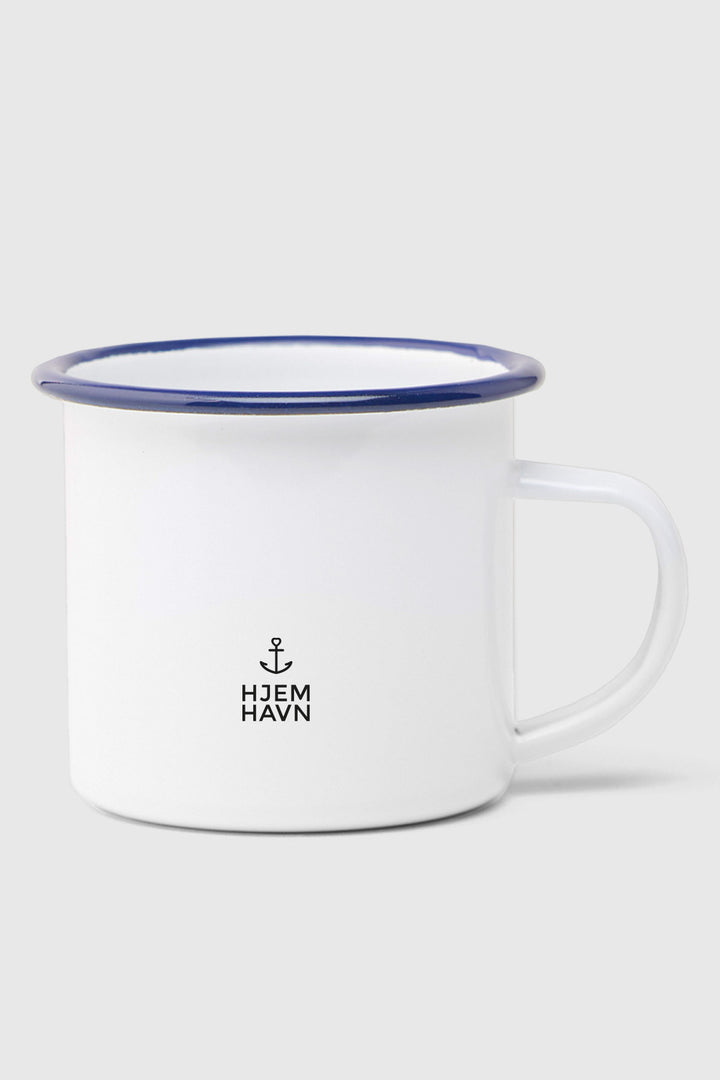 Emaille-becher "Save the Sea"