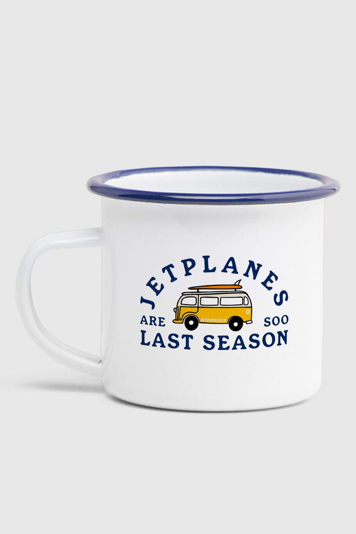 Emaille-becher "Cruising"