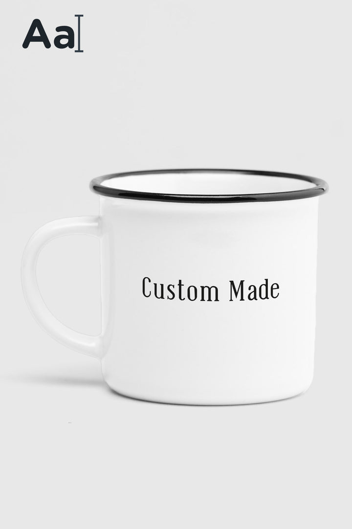 Keramik-Becher mit Wunschname