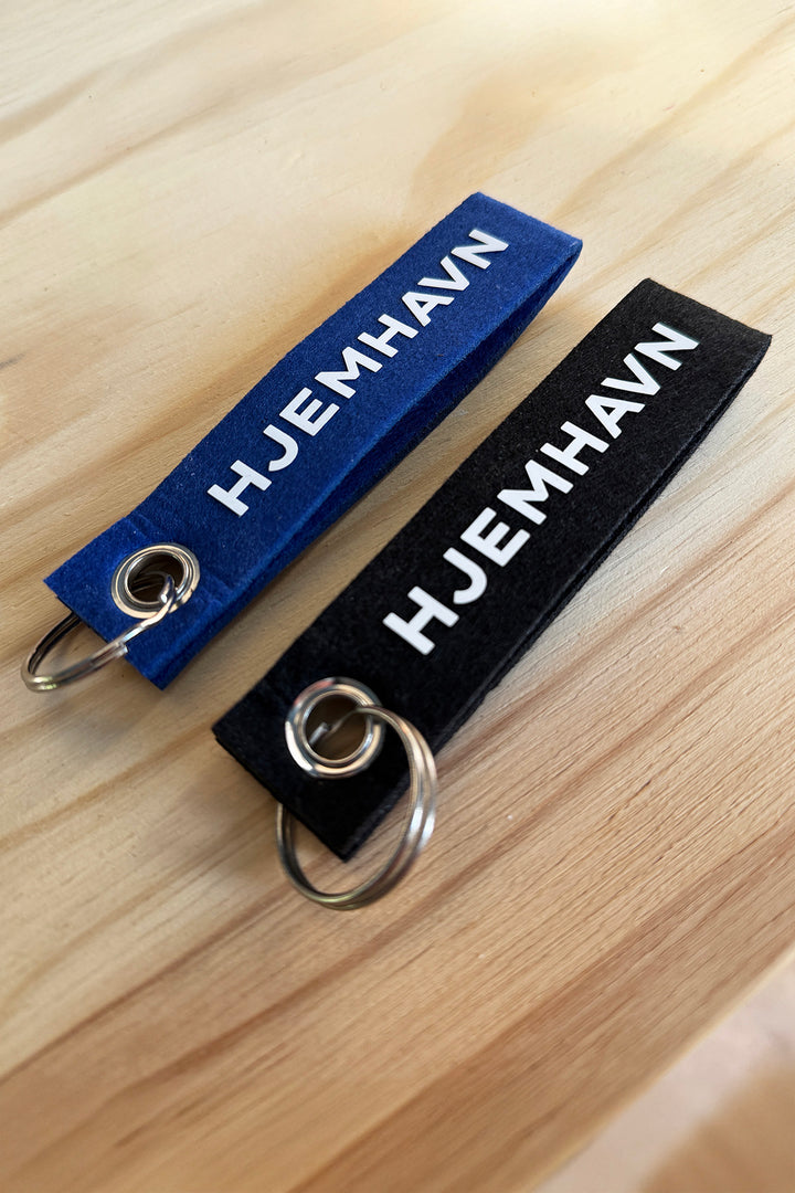 Nøglering - RPET Filt (2 stk)