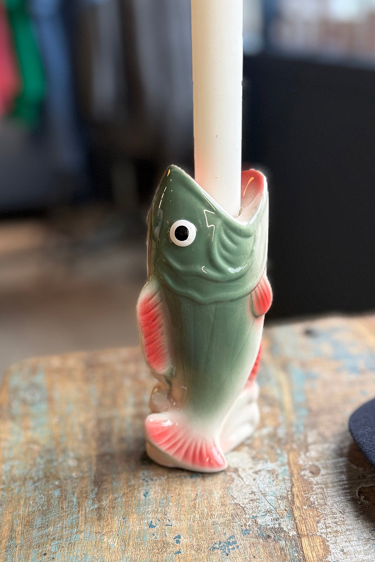 Retro lysestage "Fisk"