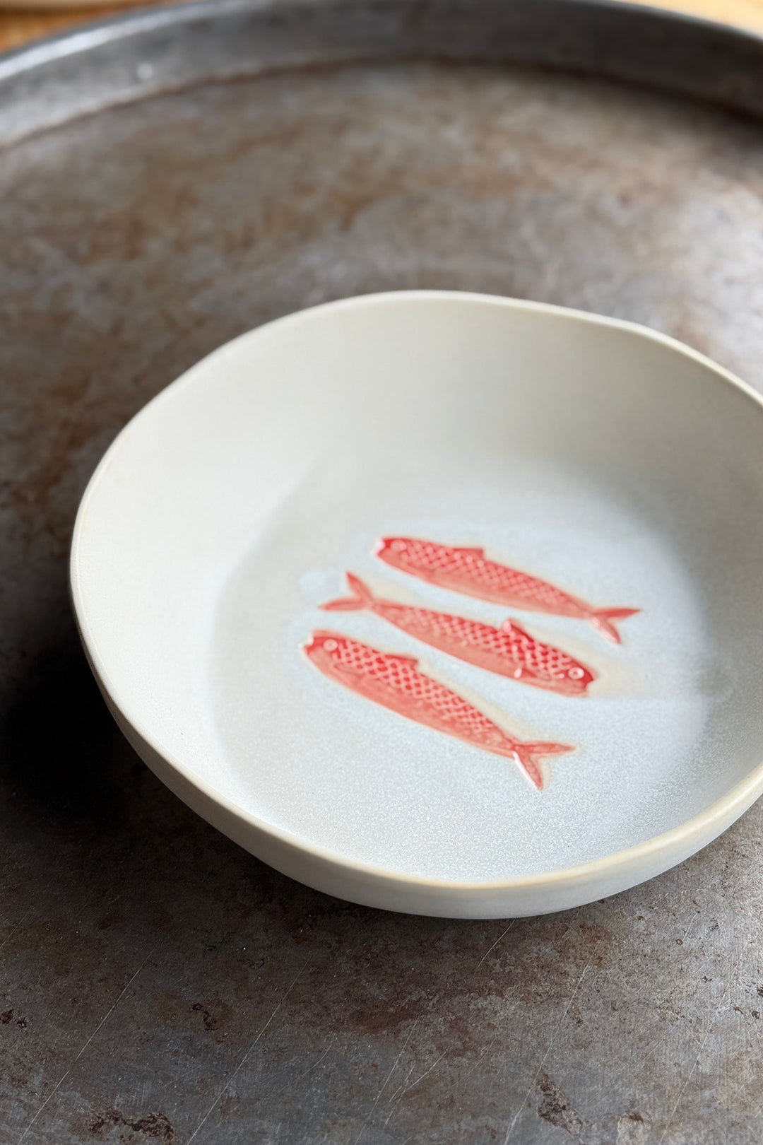 Keramik-Schale "Fisch" Ø22 cm