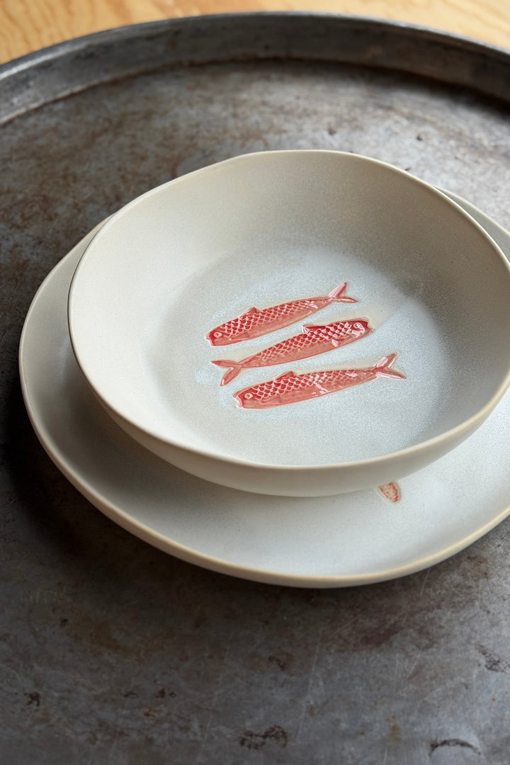 Keramik-Schale "Fisch" Ø22 cm