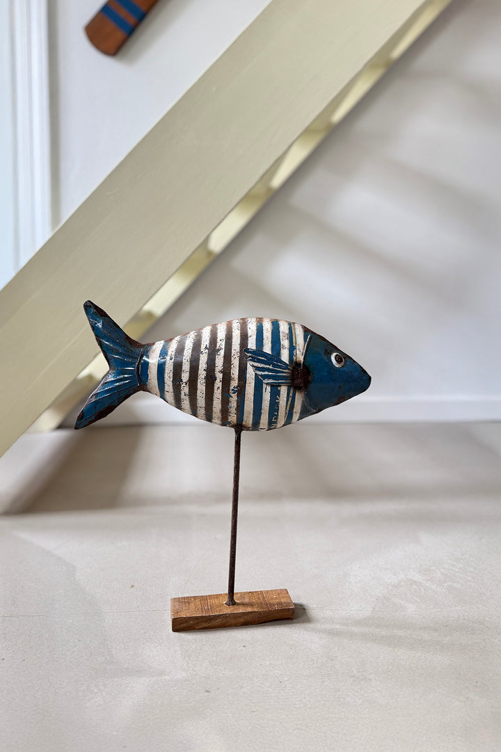 Fisk på fod - Recycled Metal