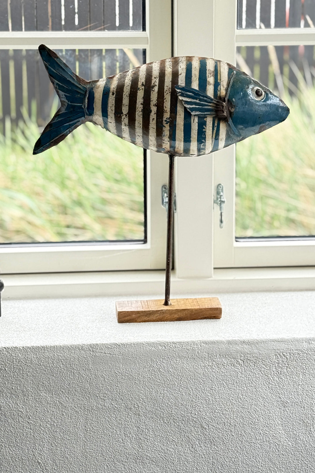 Fisk på fod - Recycled Metal