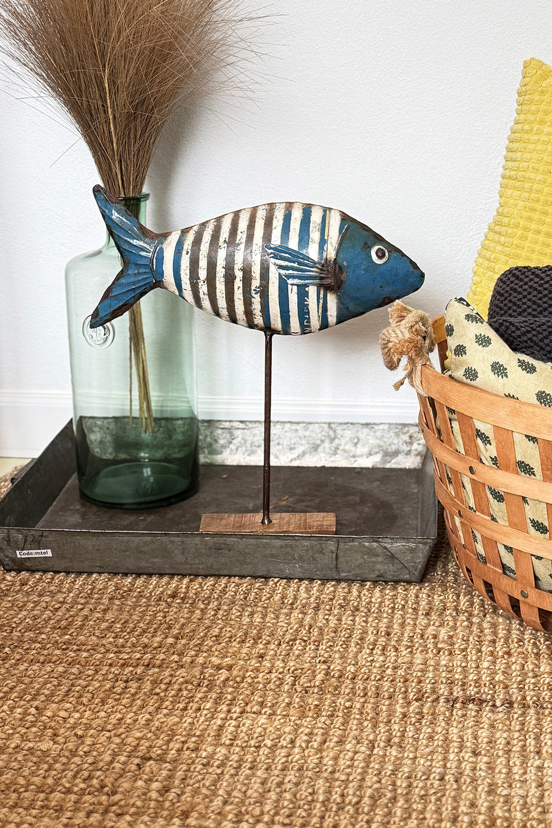 Fisk på fod - Recycled Metal