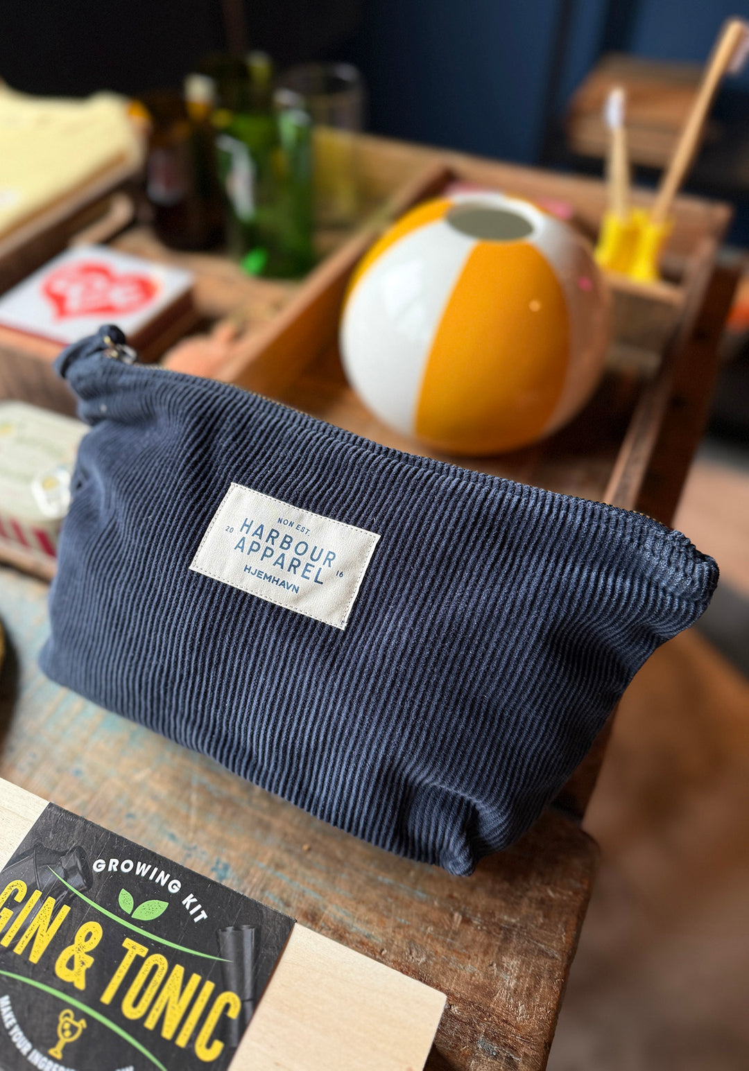Corduroy Pouch "Harbour Apparel"