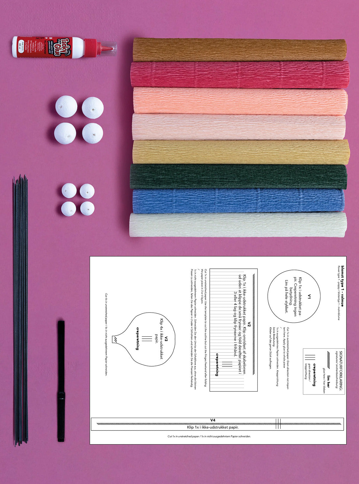 Paper Flower Kit