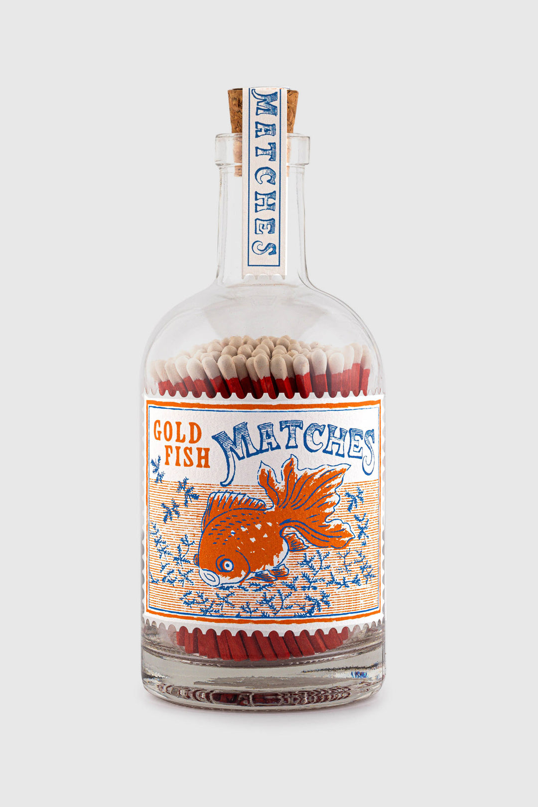 Matchbottle "Goldfish"