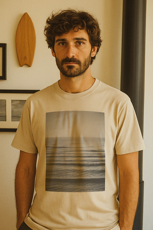 Heavy Weight Tee "Ocean - The Halftone Project"